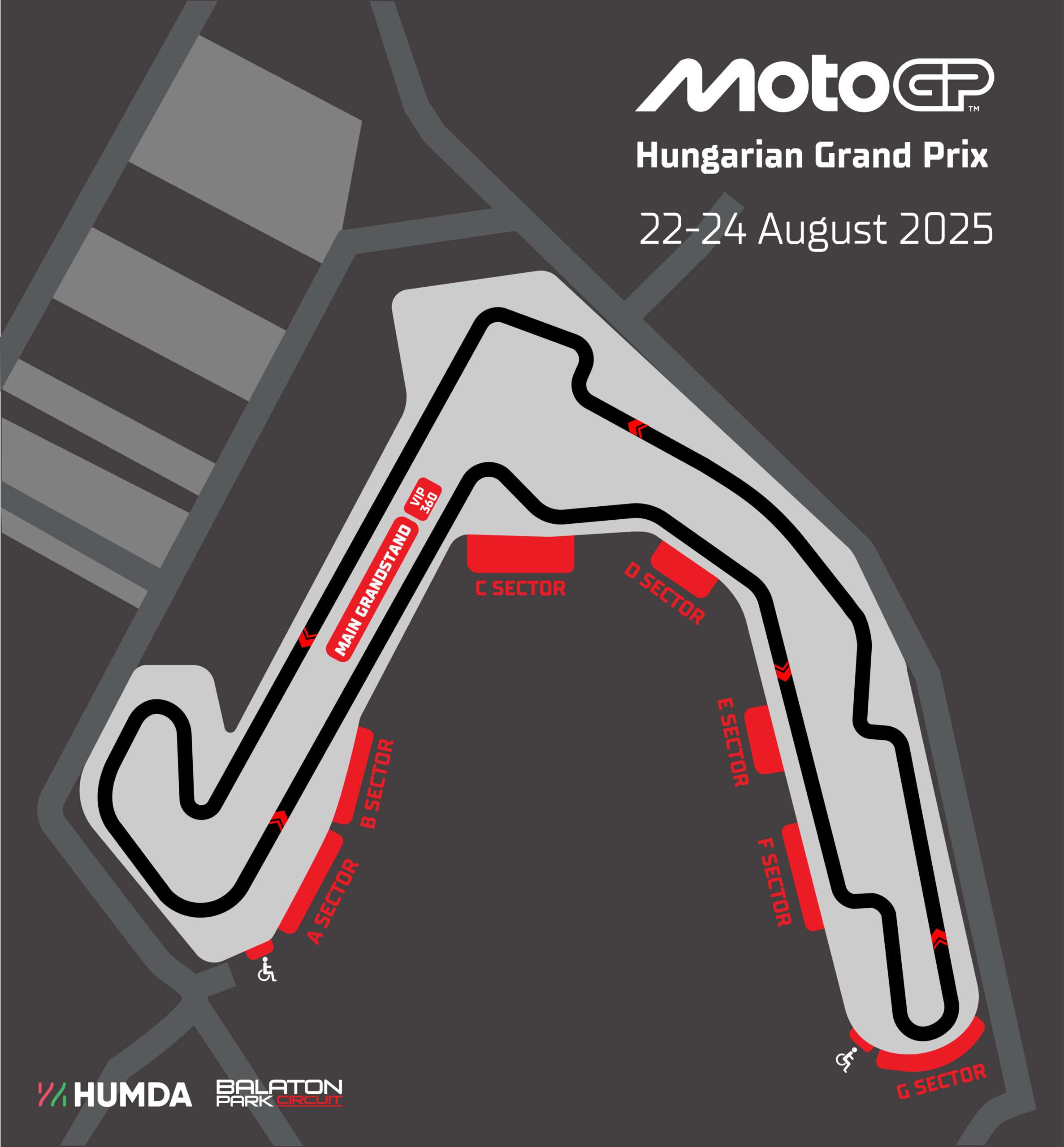 Balaton Park Circuit - map